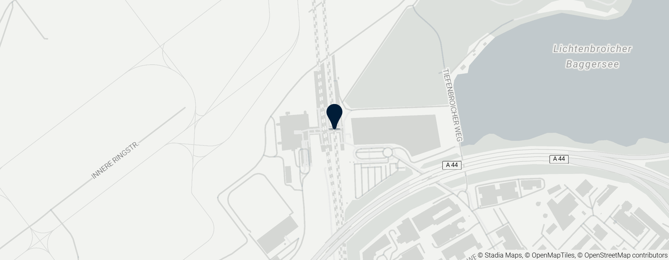 Map of Bahnhof Düsseldorf Flughafen