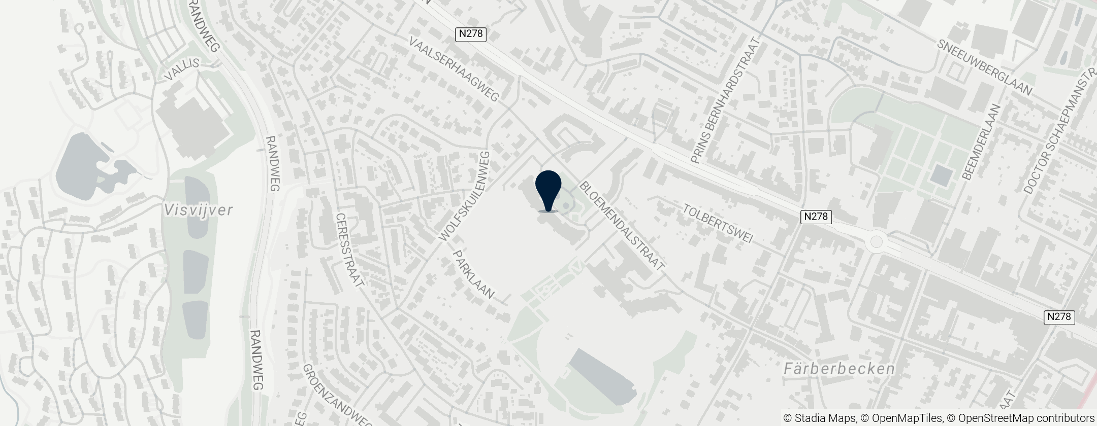 Map of Huis Bloemendal