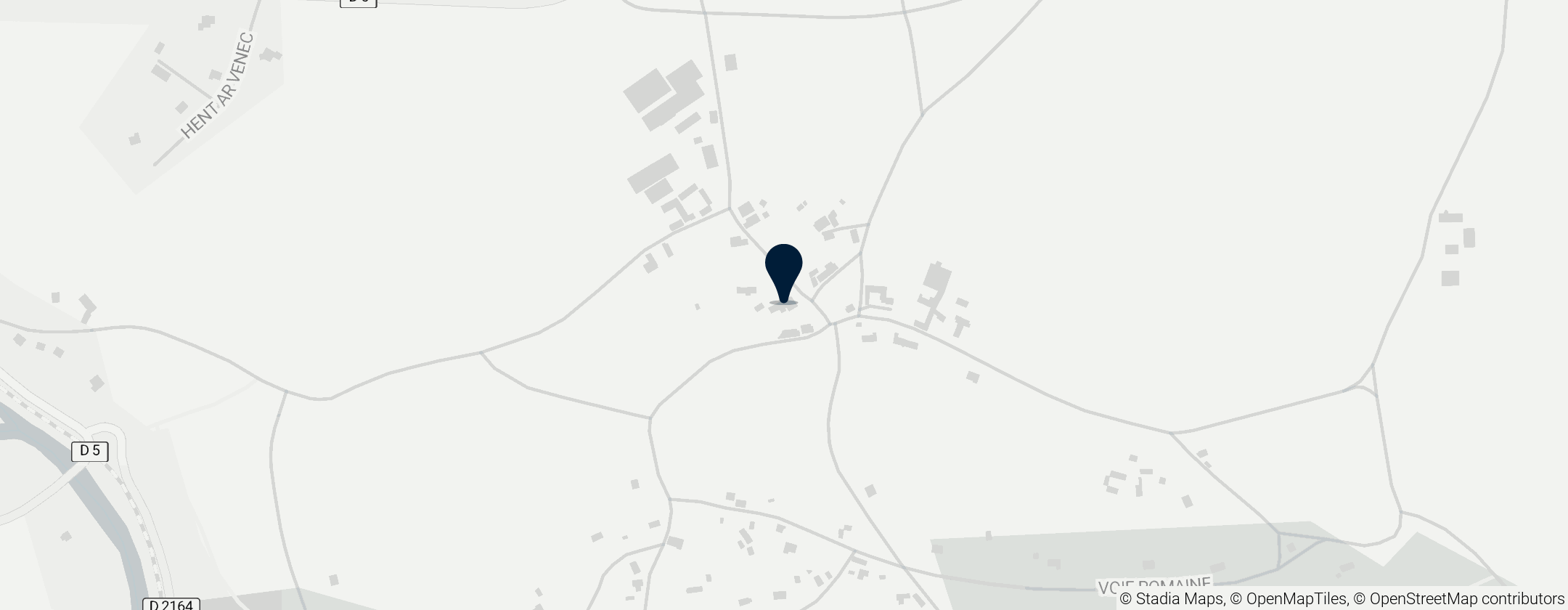 Map of Chapelle de Rosquelfen