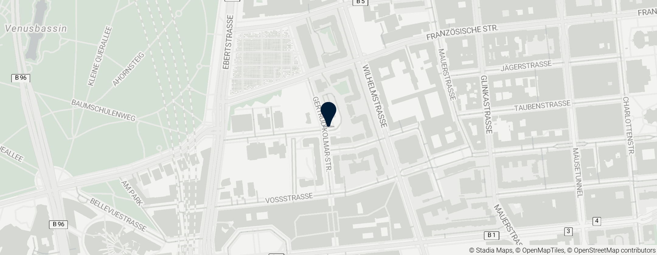 Map of Führer's Bunker