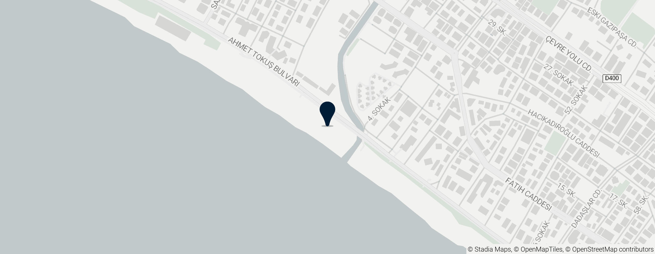 Map of Keykubat Beach