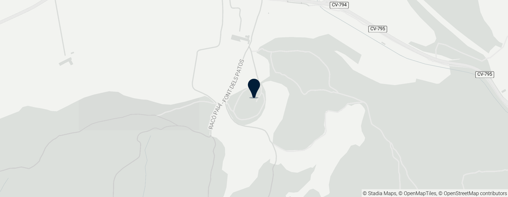 Map of Barxell Castle