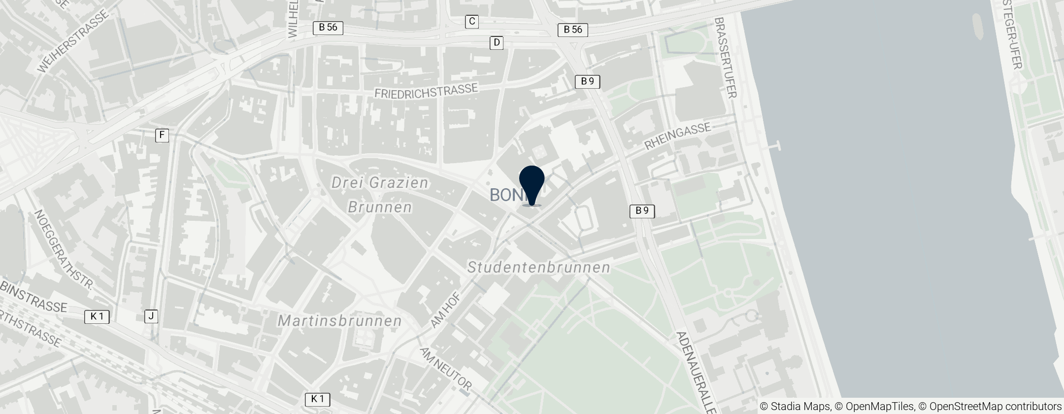 Map of Old Town Hall