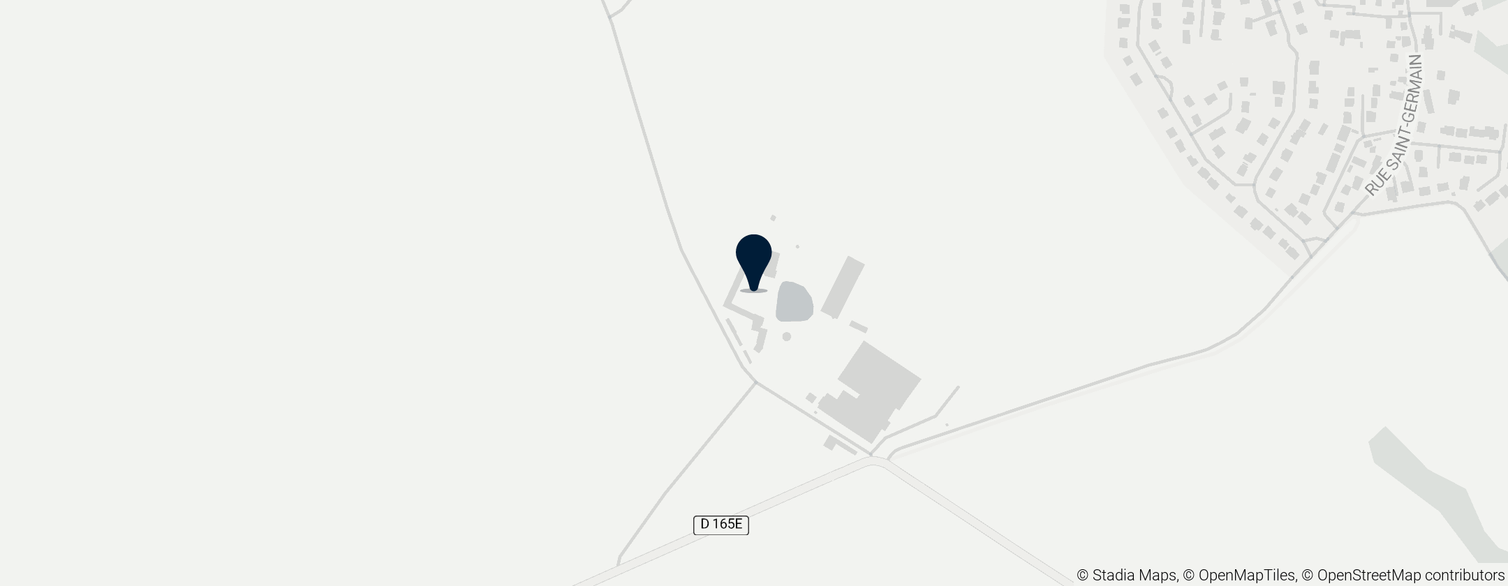 Map of Domaine de la grange cistercienne de Vollerand