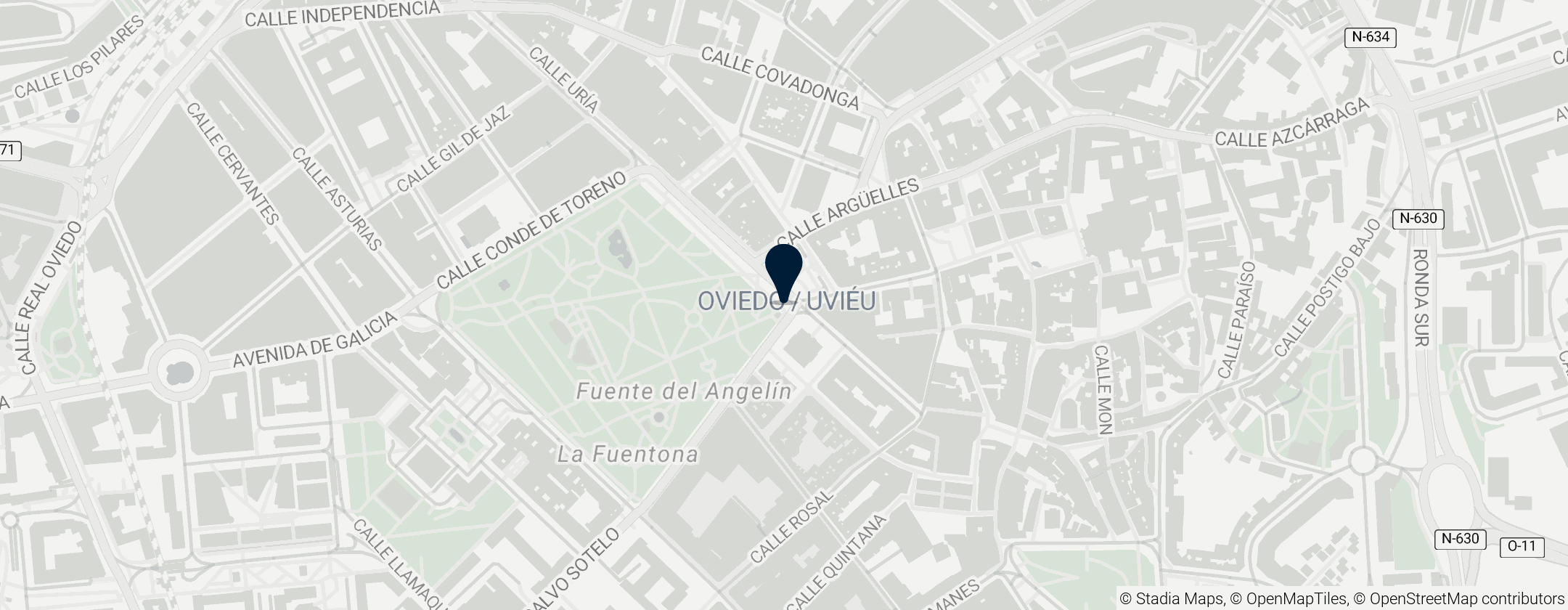 Map of La Encarna con chiquilín