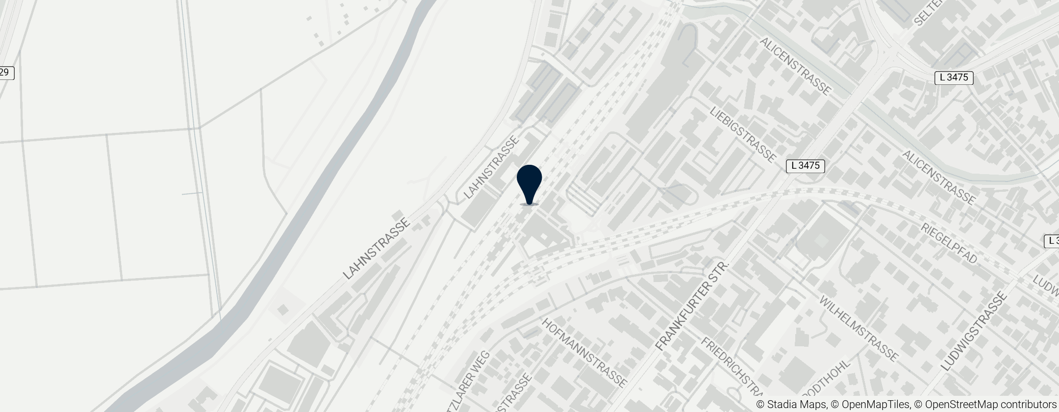 Map of Gießen station