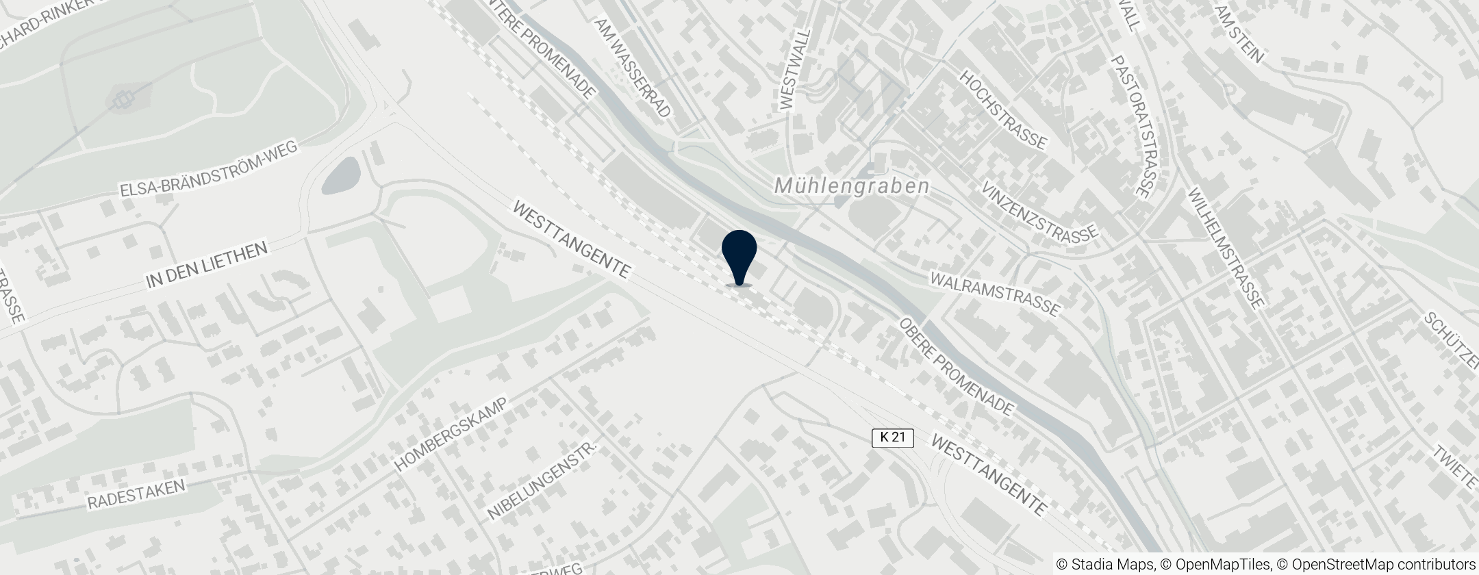 Map of Station Menden