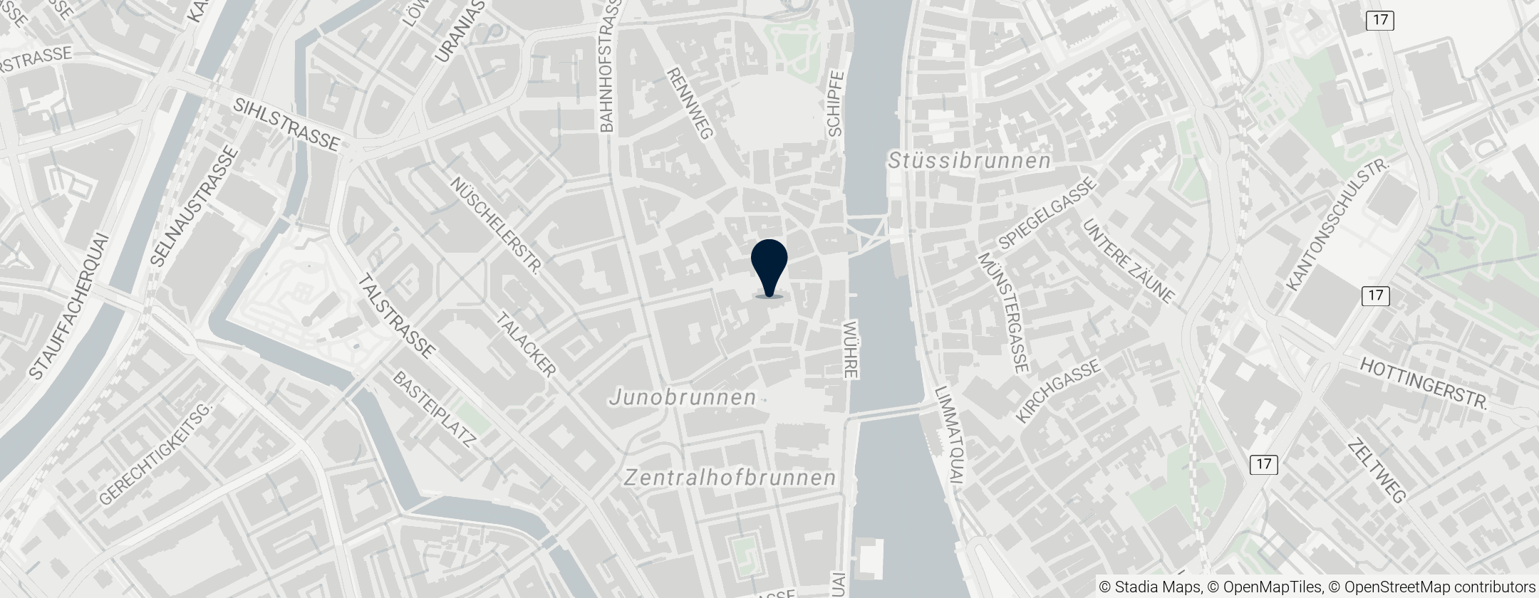 Map of 苏黎世圣彼得教堂