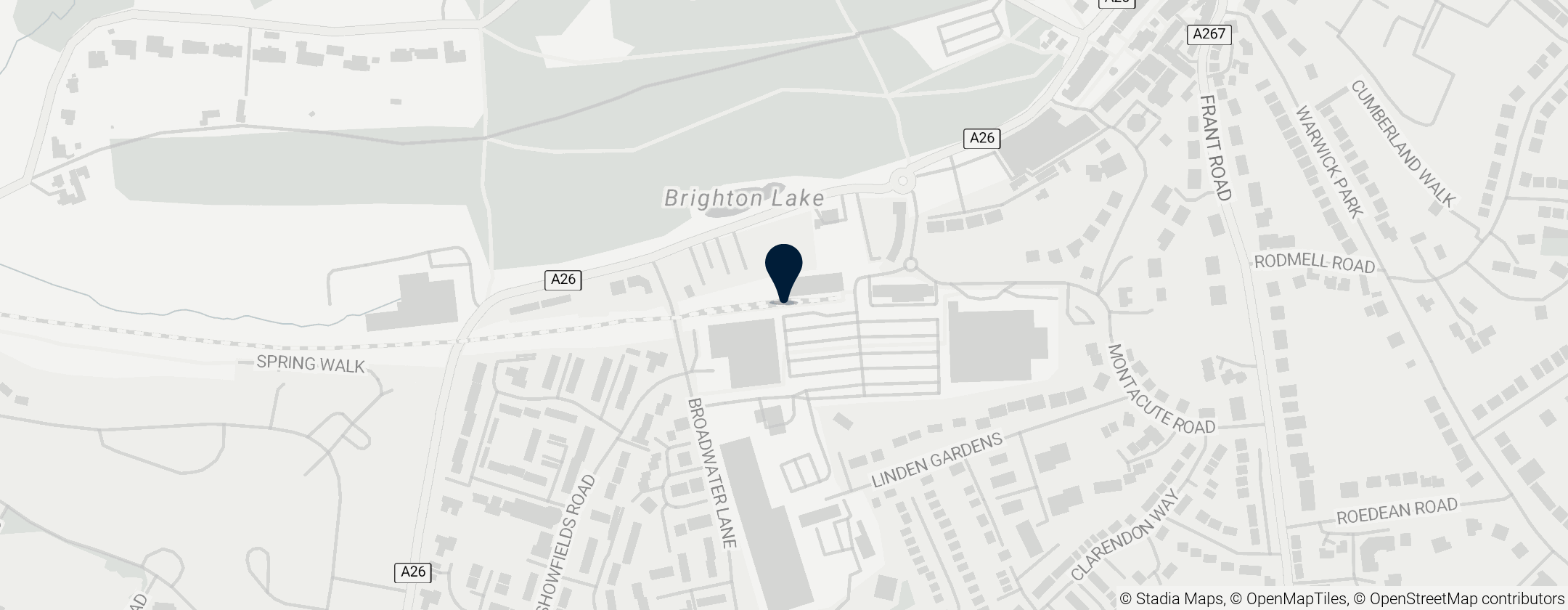 Map of Tunbridge Wells West