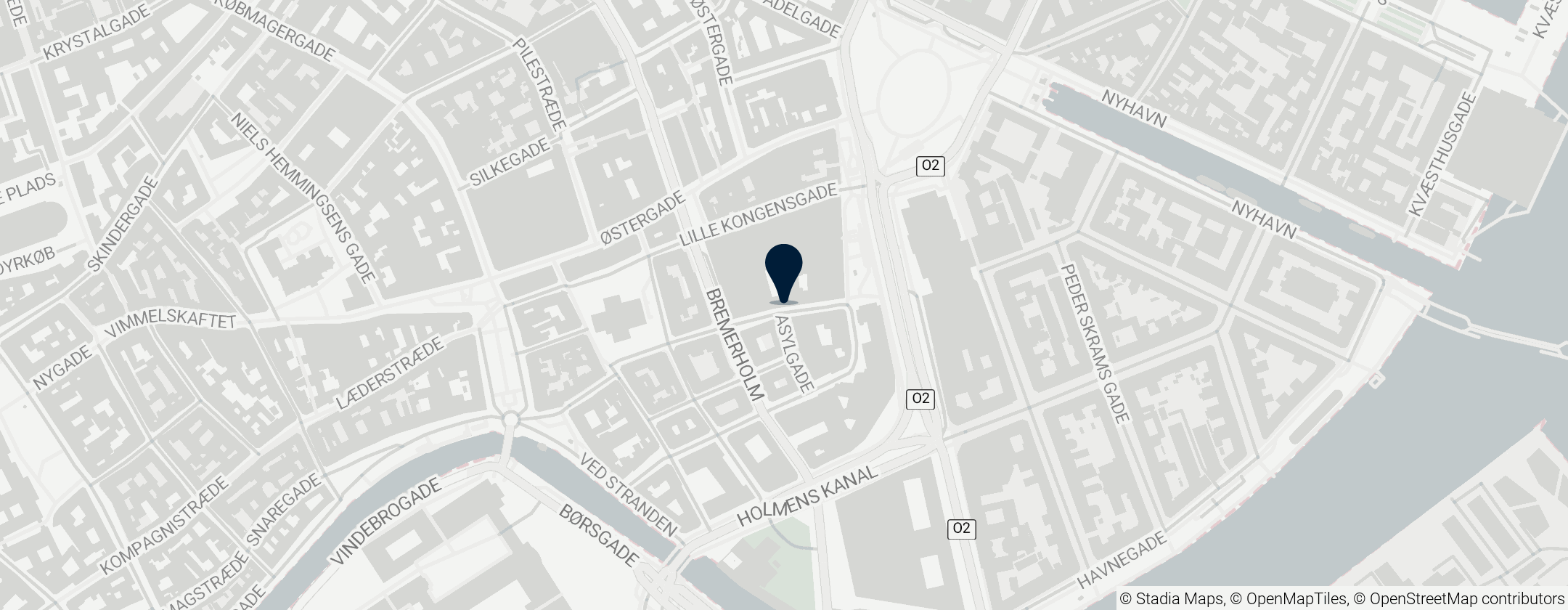 Map of King Hans' Cellar