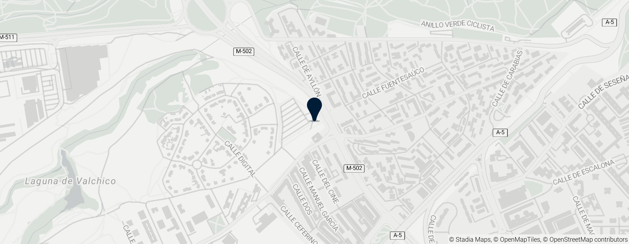 Map of Colonia Jardín