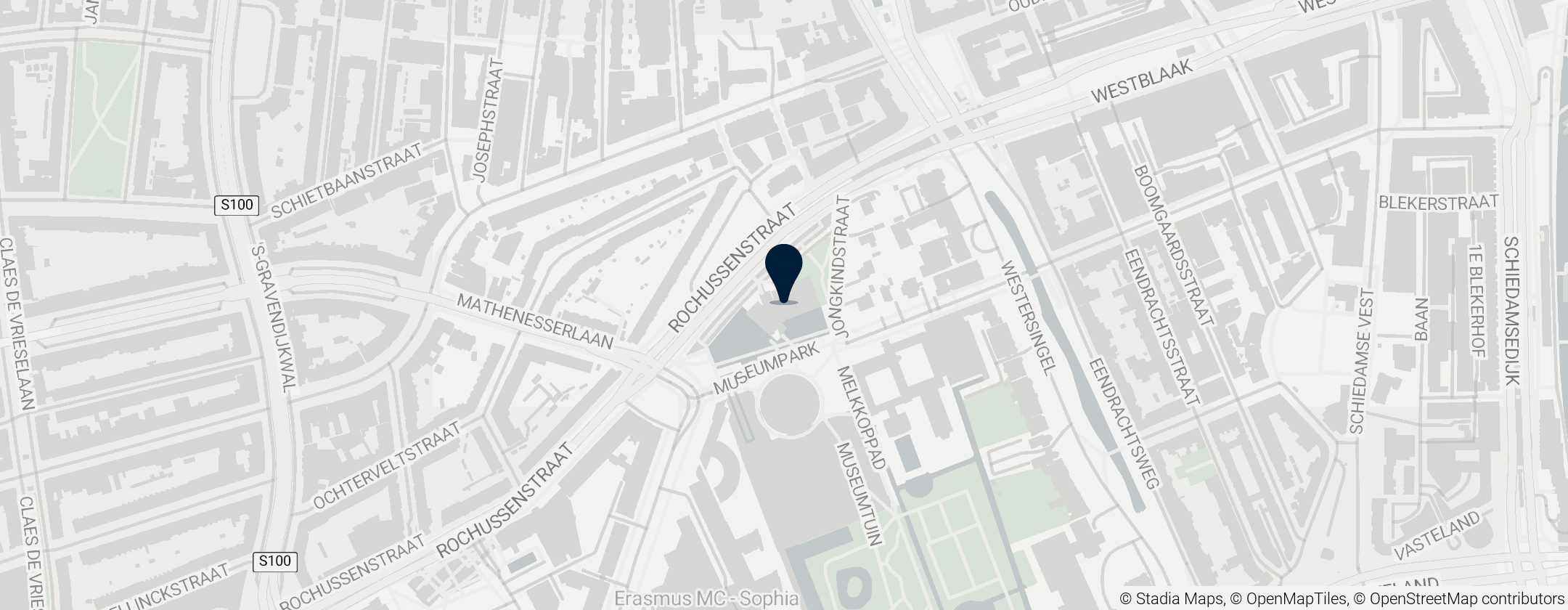 Map of Nederlands Architecture Institute