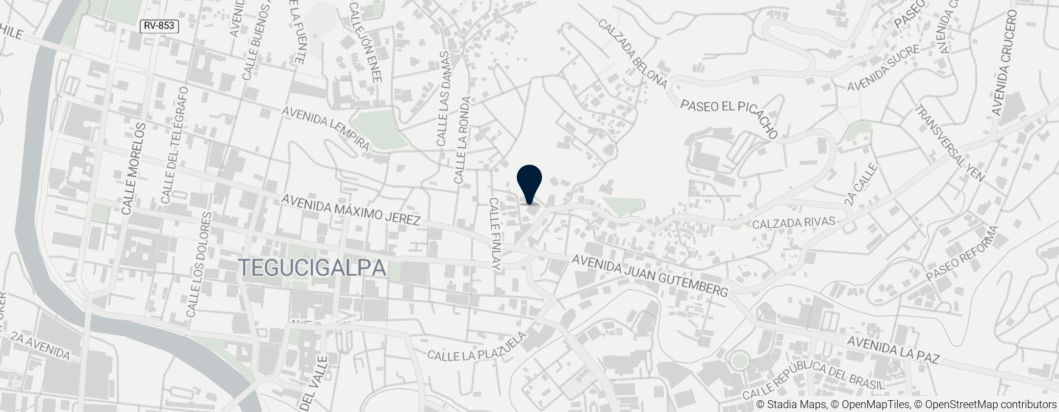 Map of Cinema Aries y Tauro