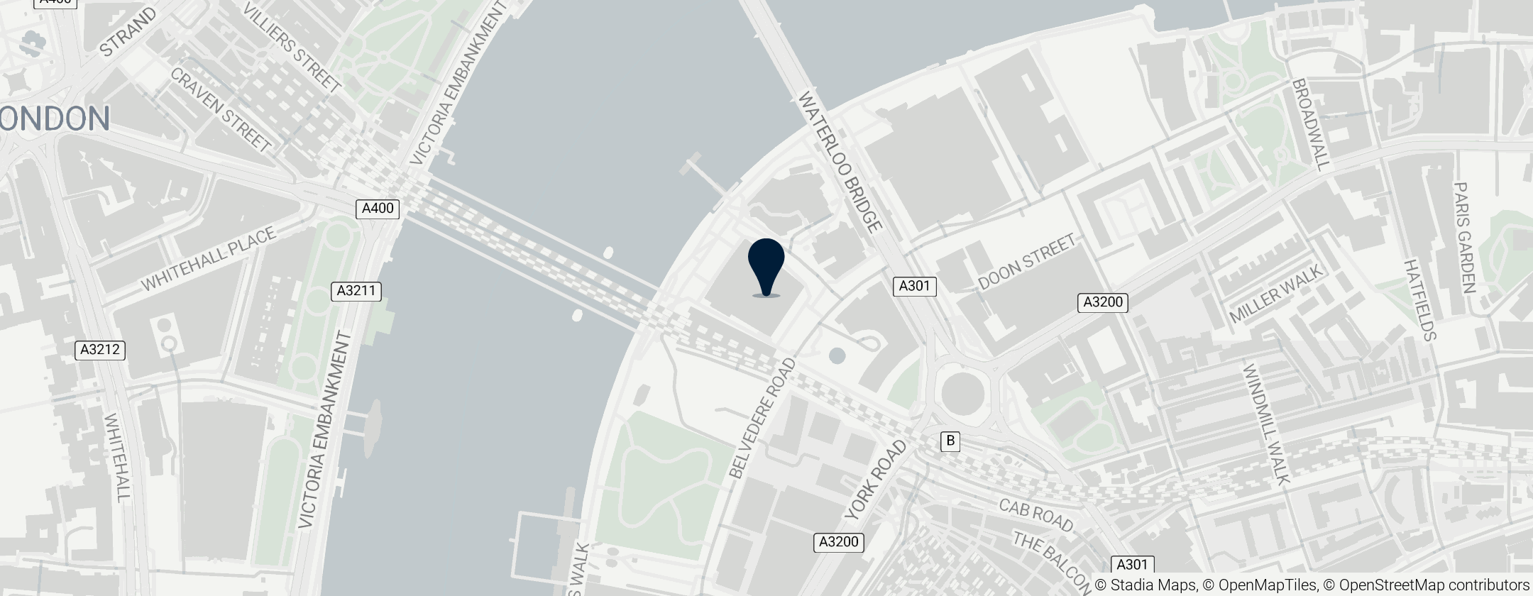 Map of Southbank Centre