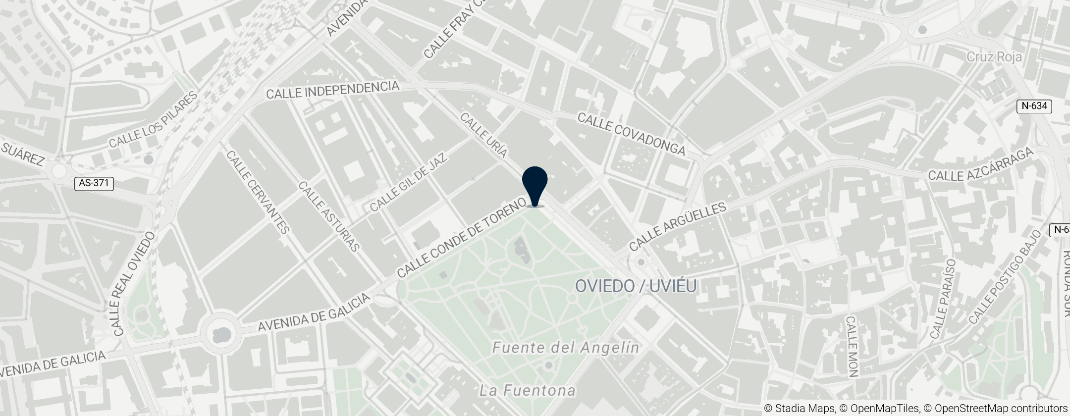 Map of Sabino Fernández Campo