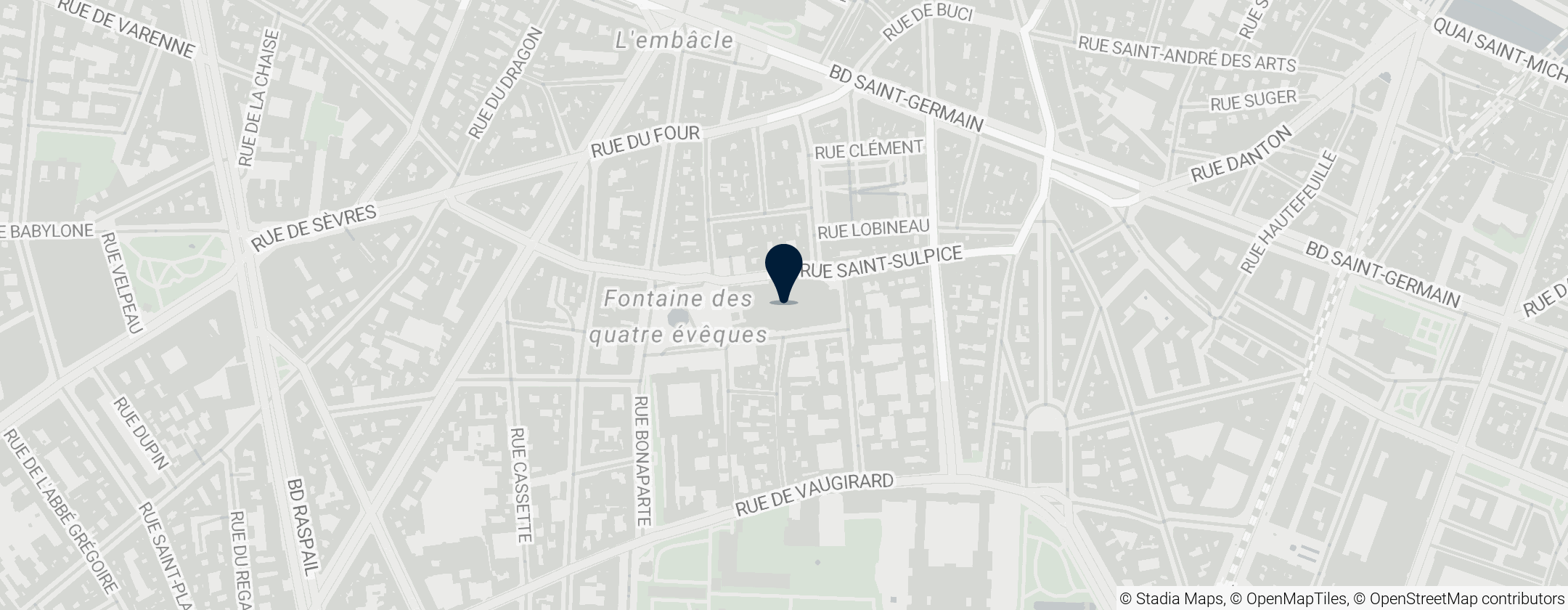 Map of Church of Saint-Sulpice