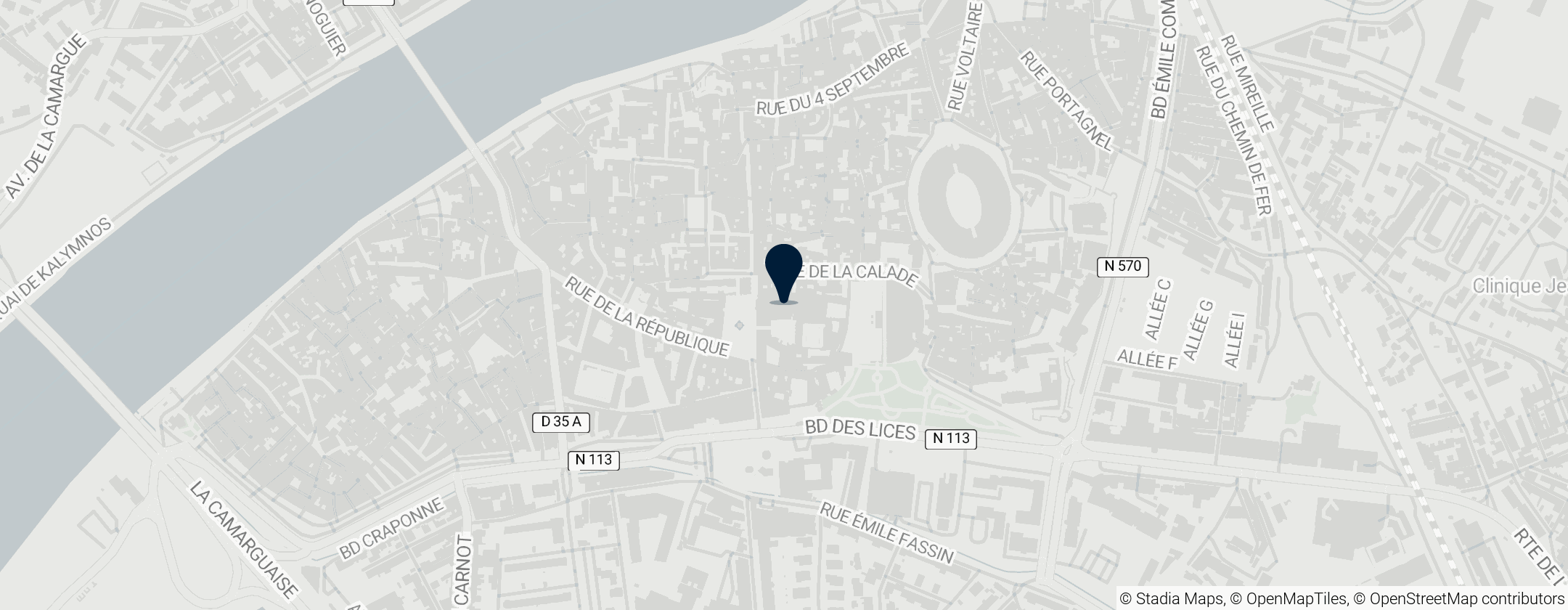 Map of Church of St. Trophime