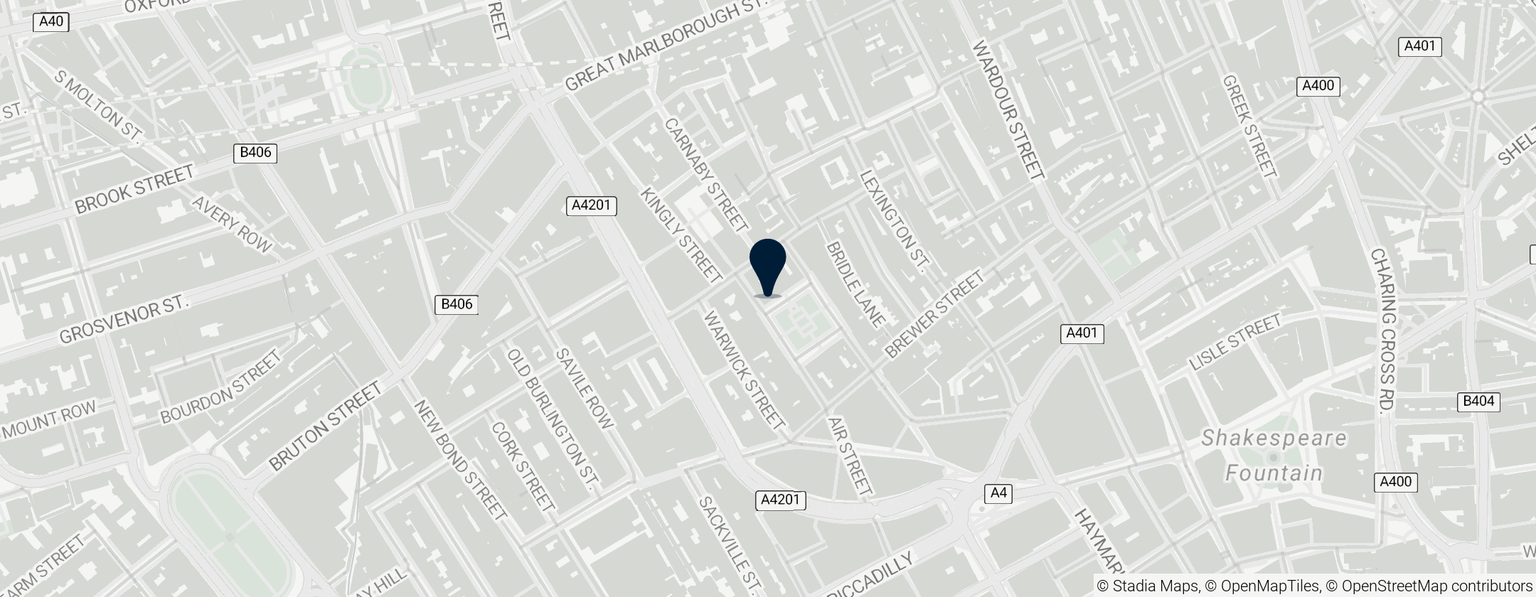 Map of Clear Channel UK