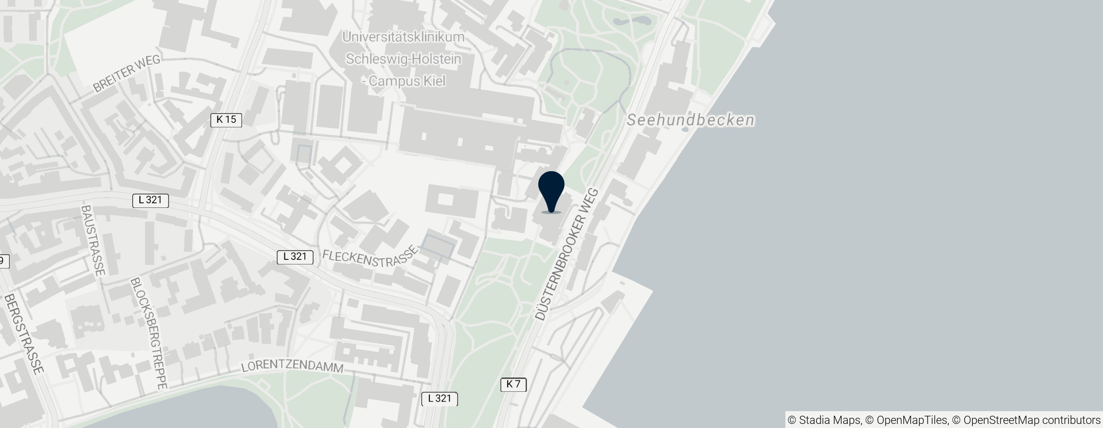 Map of Kunsthalle Kiel