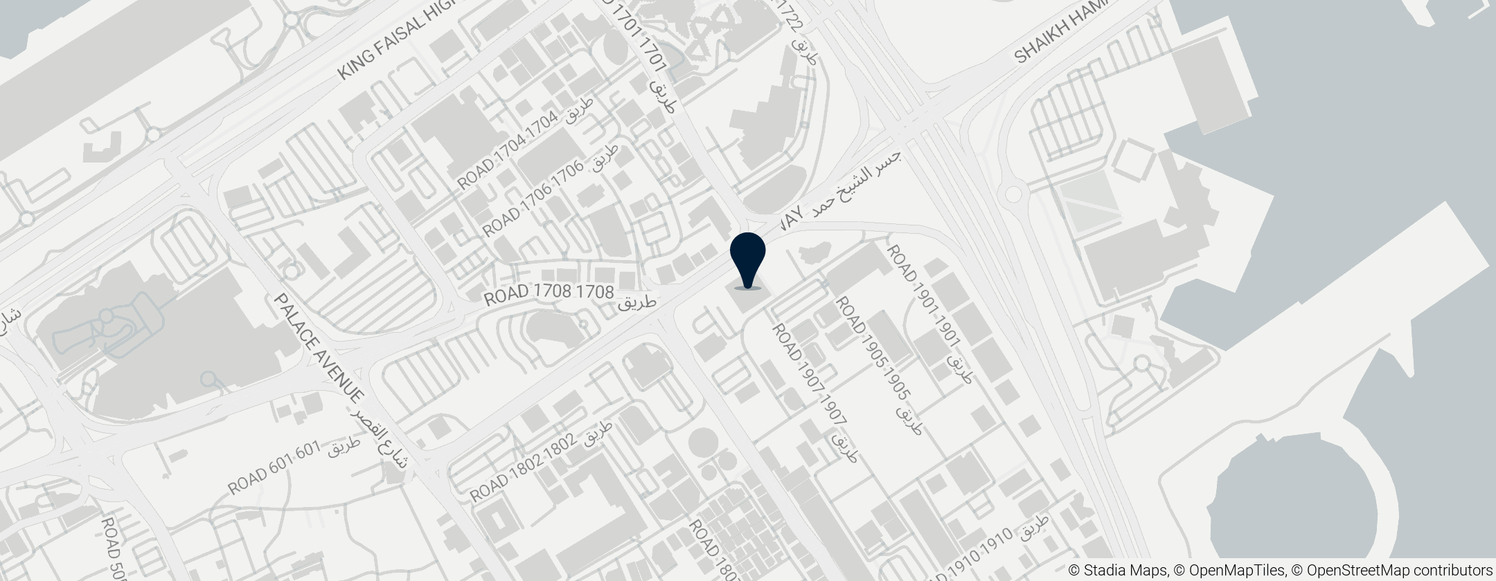 Map of Bait Al Quran