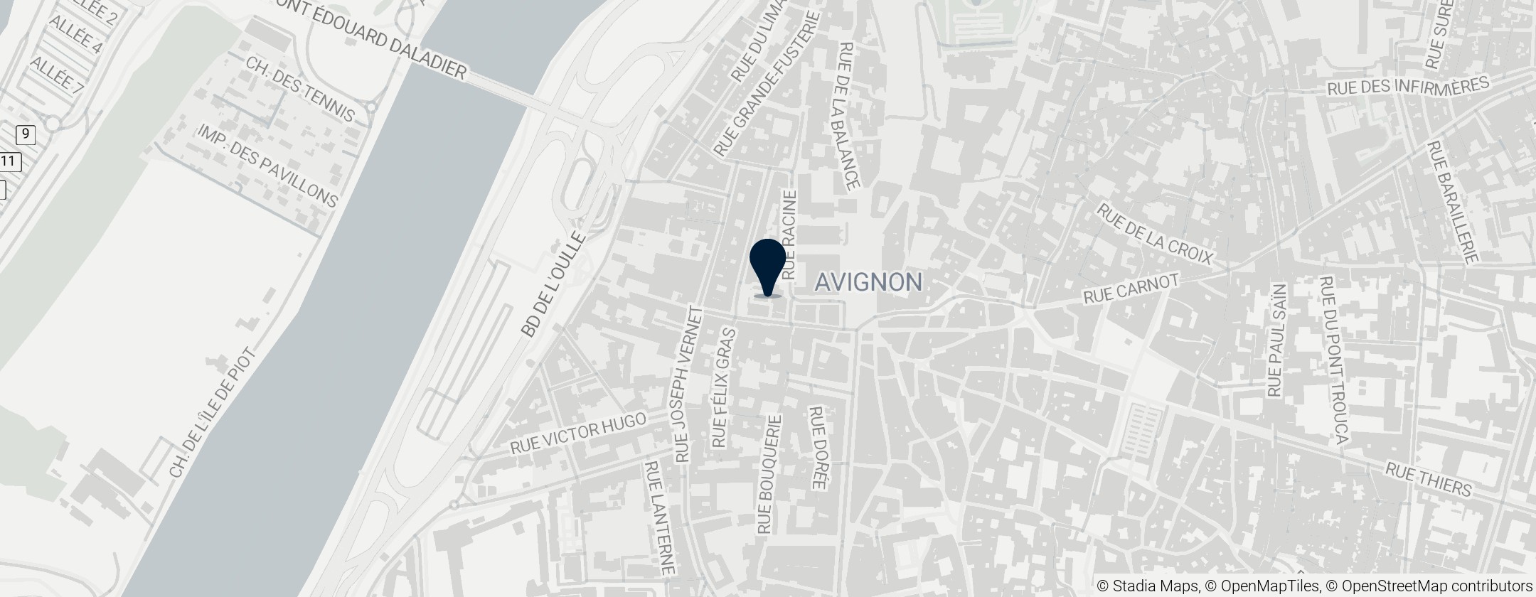 Map of Église Saint-Agricol