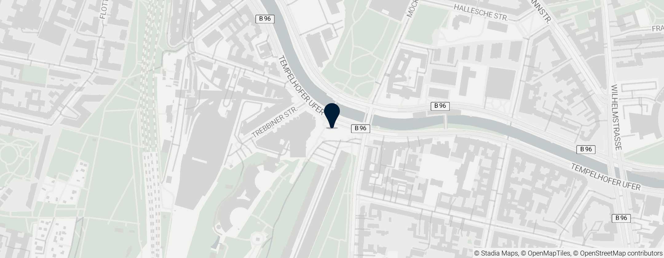 Map of German Museum of Technology