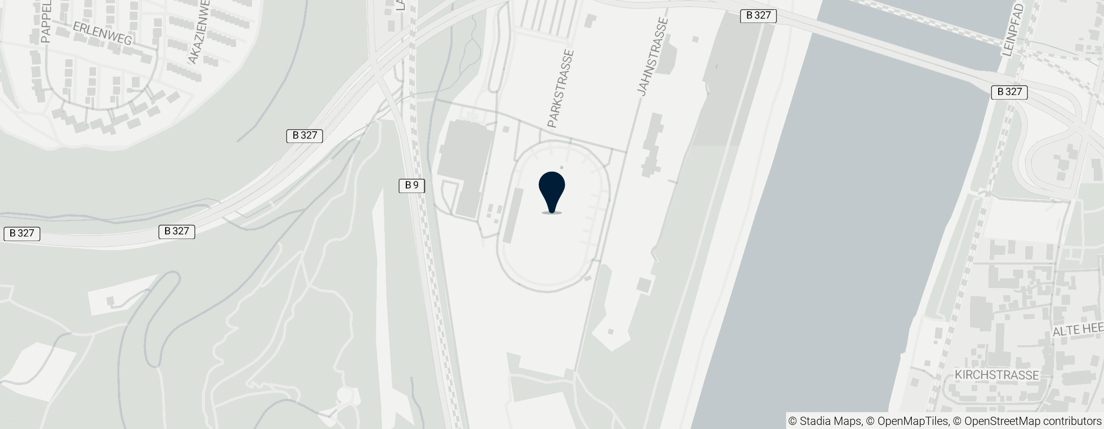 Map of Stadion Oberwerth