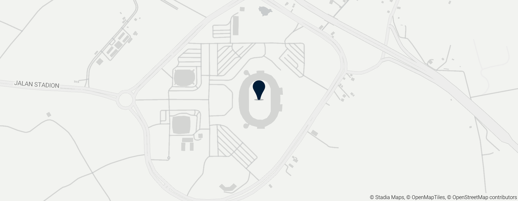 Map of Palaran Stadium