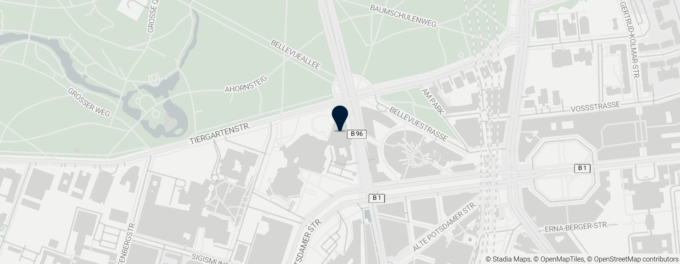 Map of Berlin Musical Instrument Museum