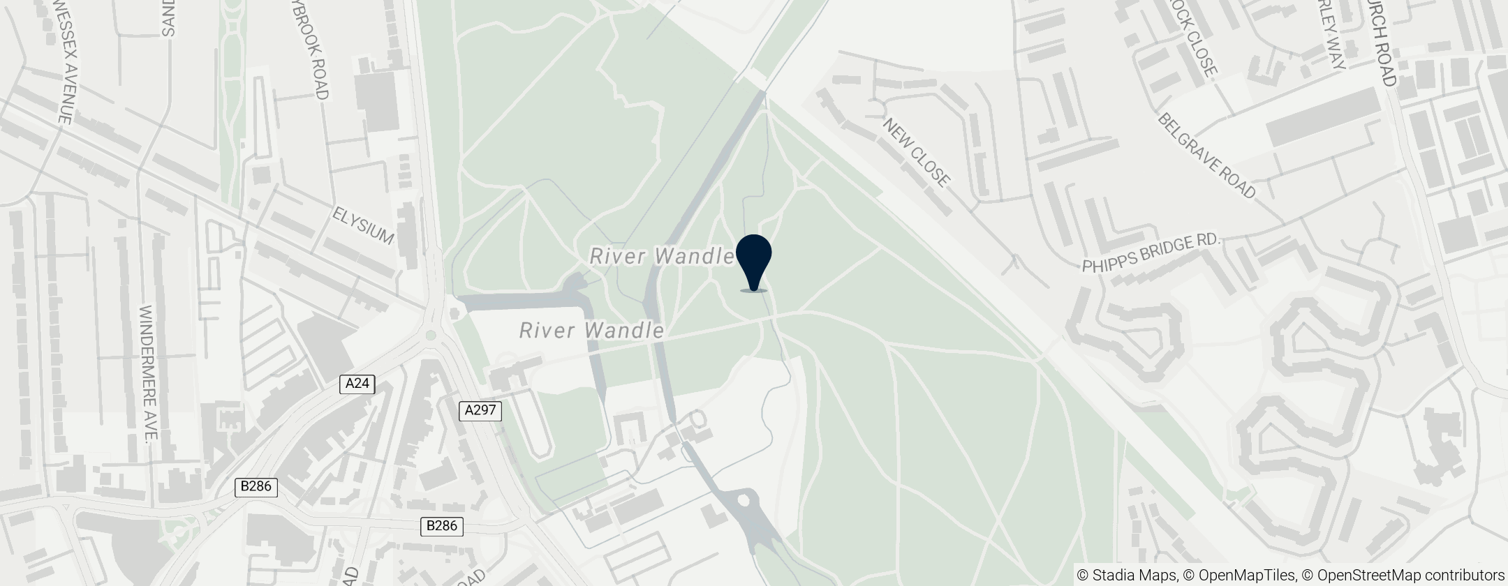 Map of Morden Hall Park