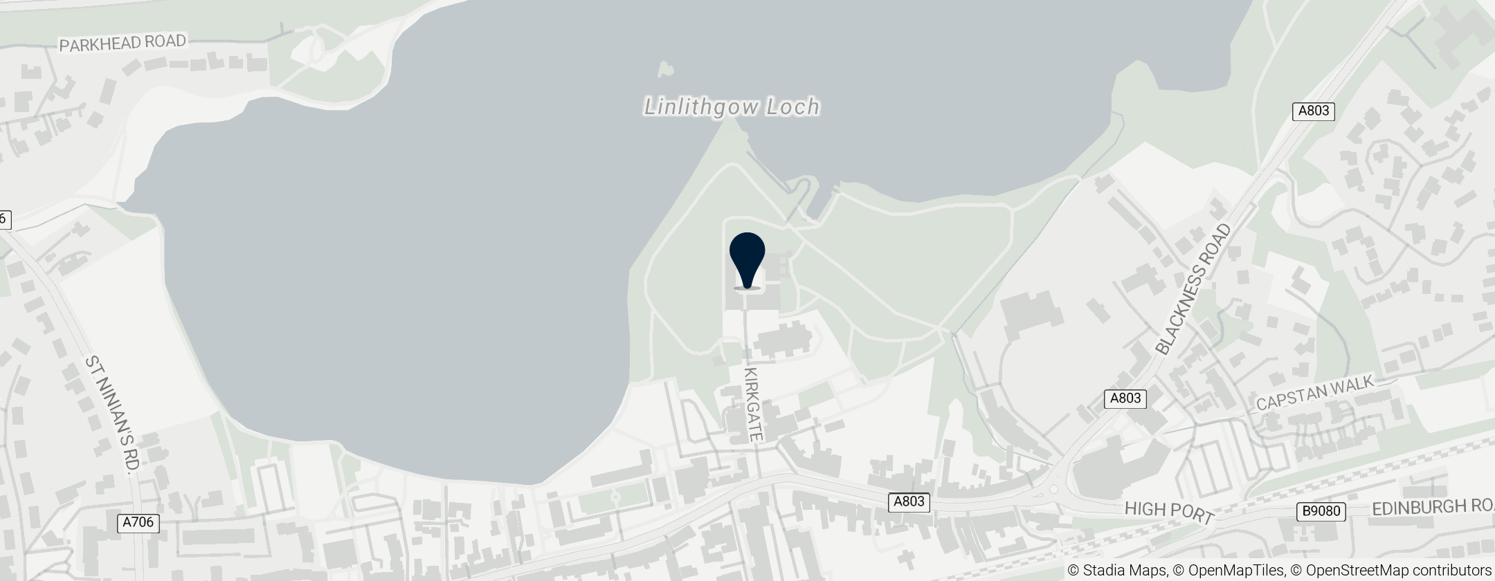 Map of Linlithgow Palace