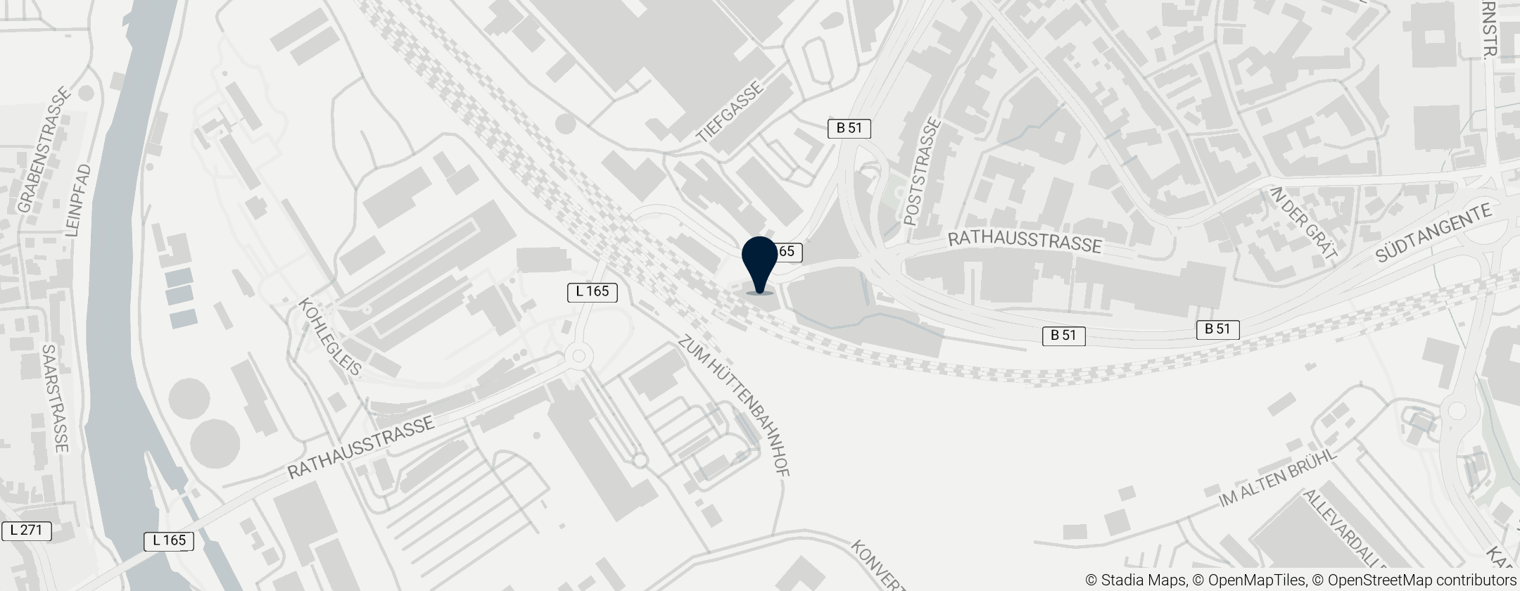 Map of Völklingen station