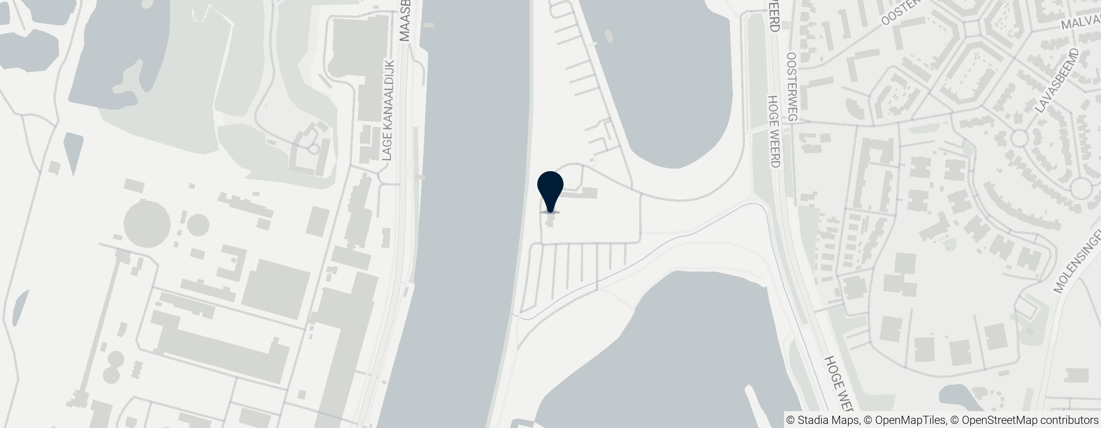 Map of Kasteel Hoogenweerth