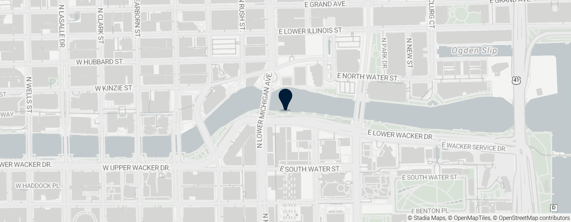 Map of Chicago's First Lady