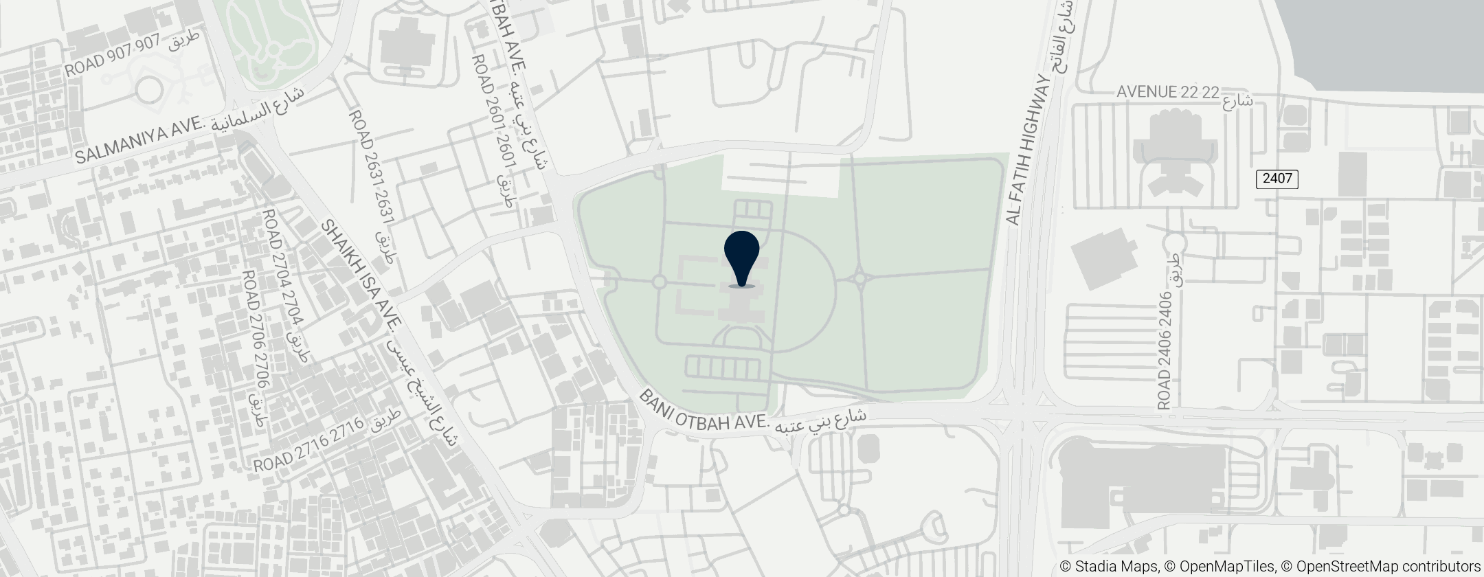 Map of Gudaibiya Palace