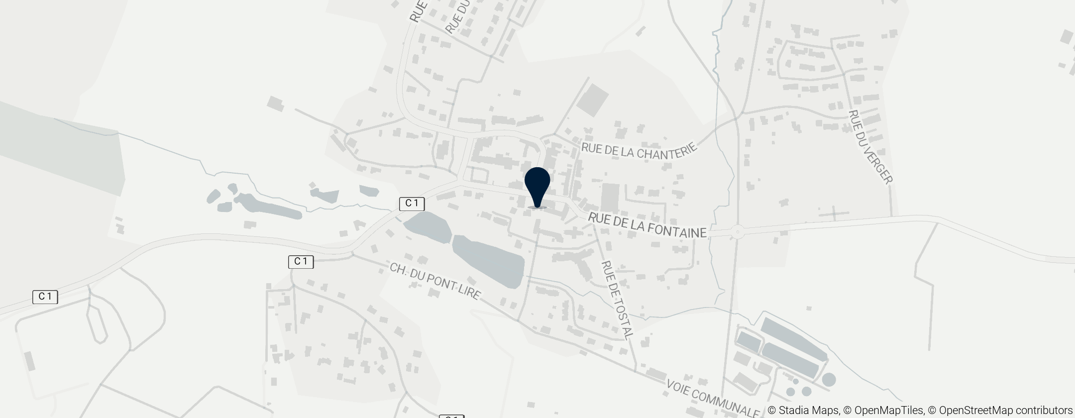 Map of Chapelle de la Vraie Croix de La Vraie-Croix