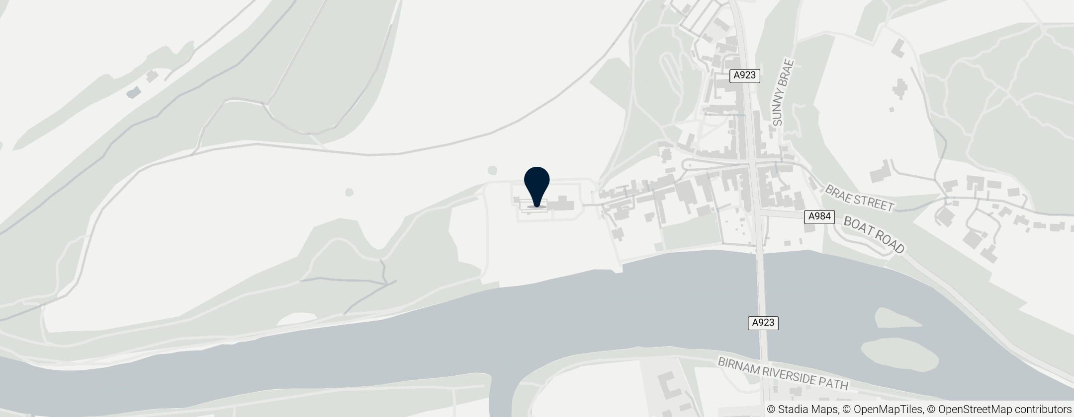 Map of Dunkeld Cathedral