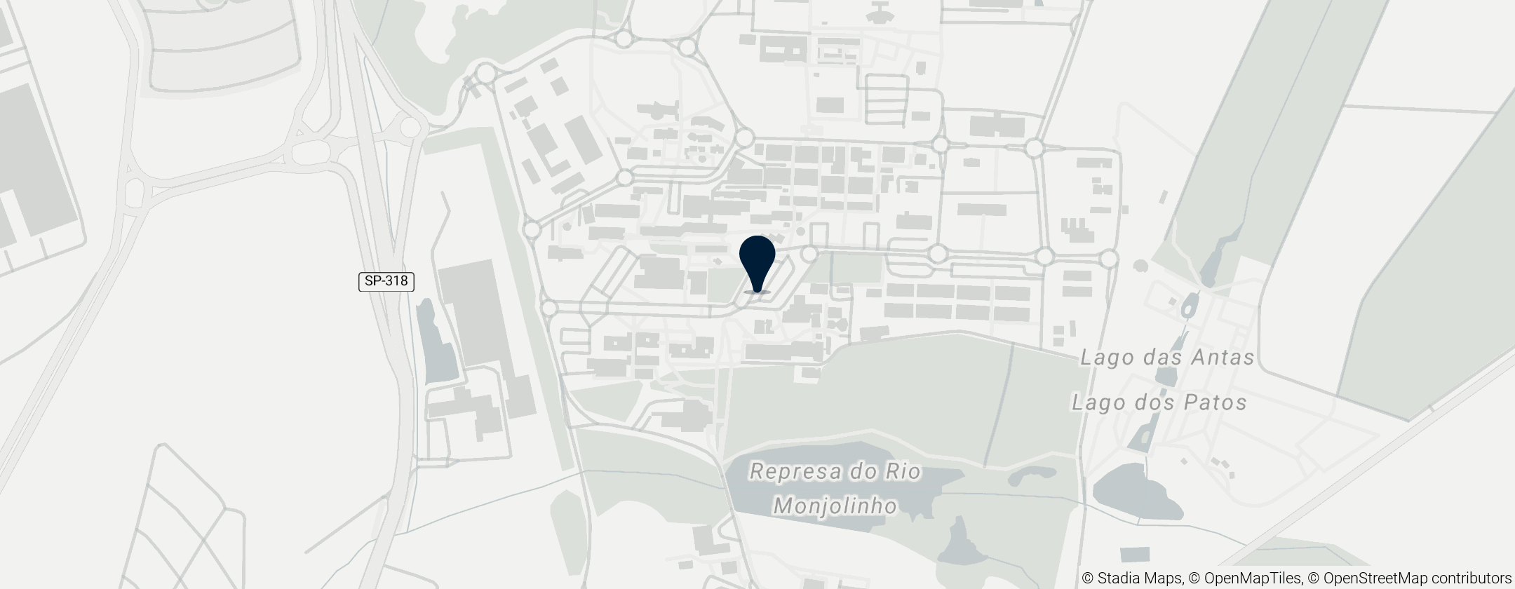 Map of Federal University of São Carlos