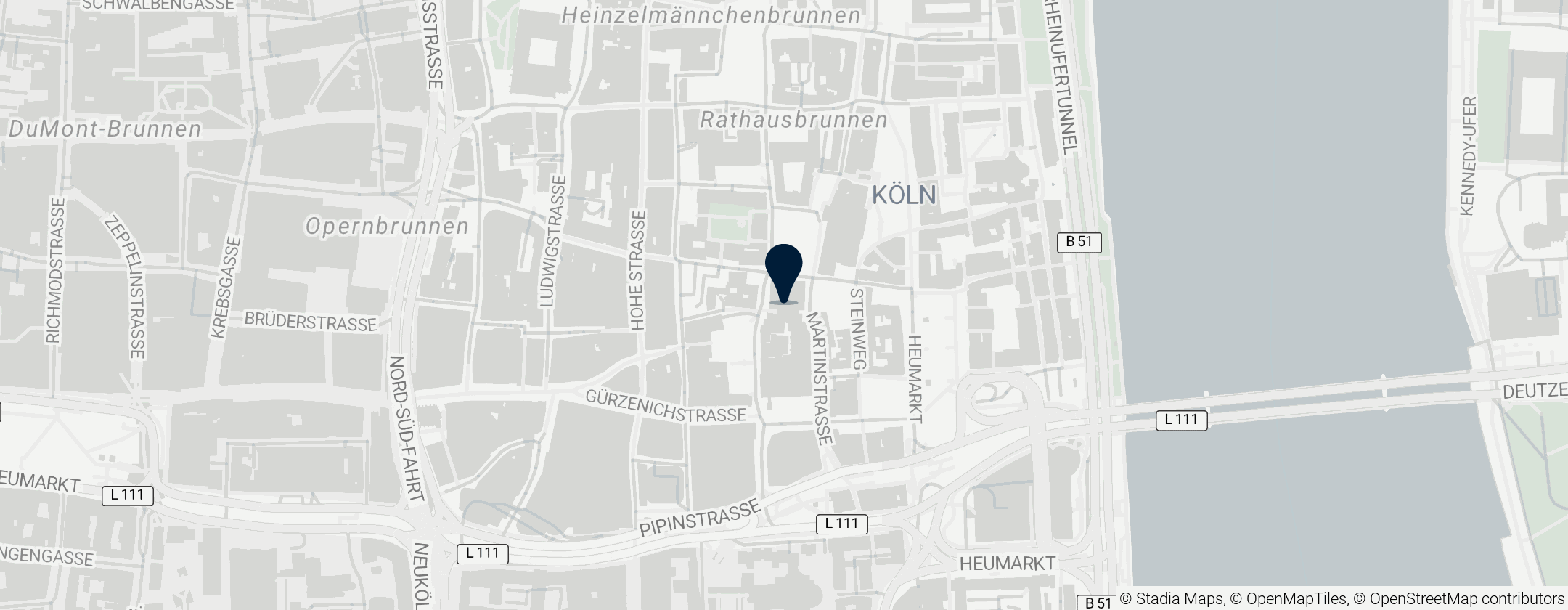 Map of Wallraf-Richartz-Museum