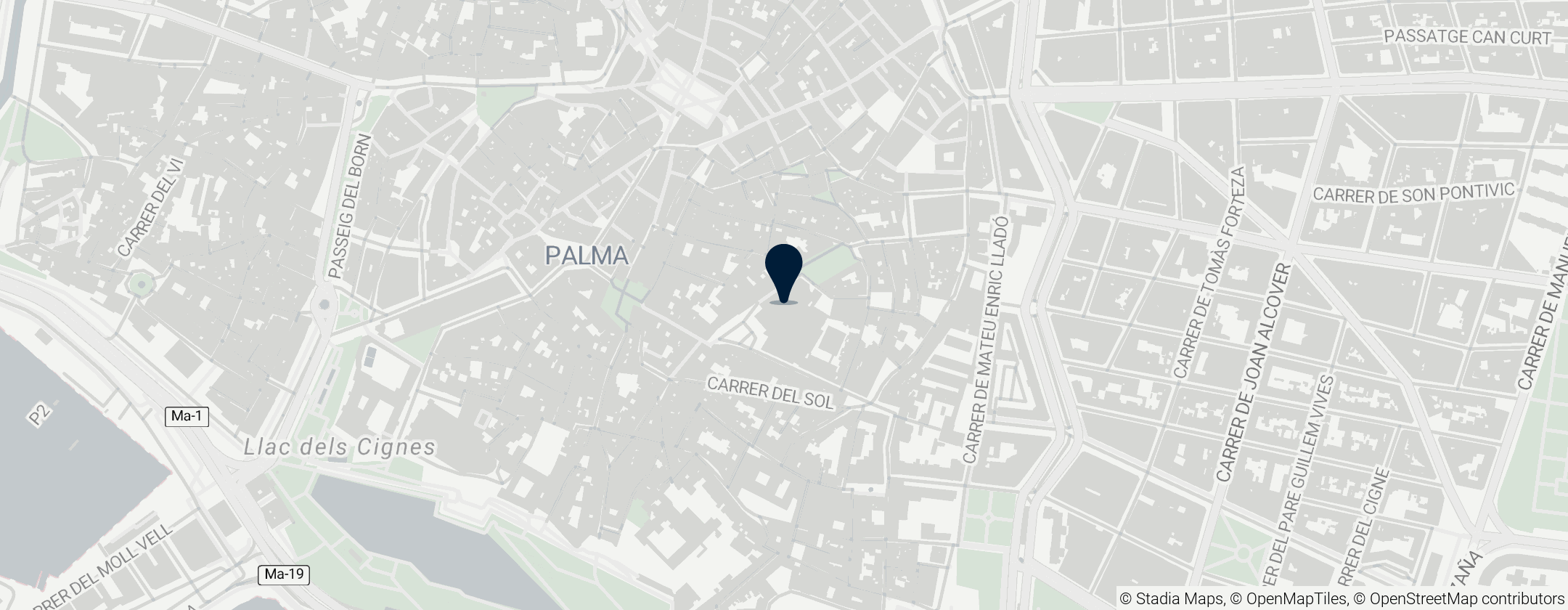 Map of Convent of San Francisco