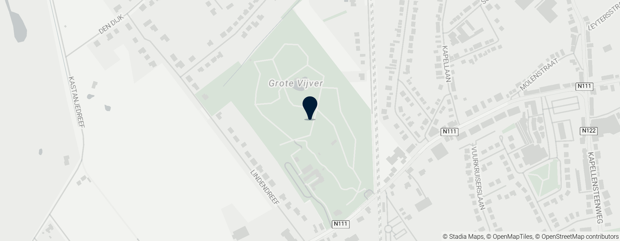 Map of Arboretum Kalmthout