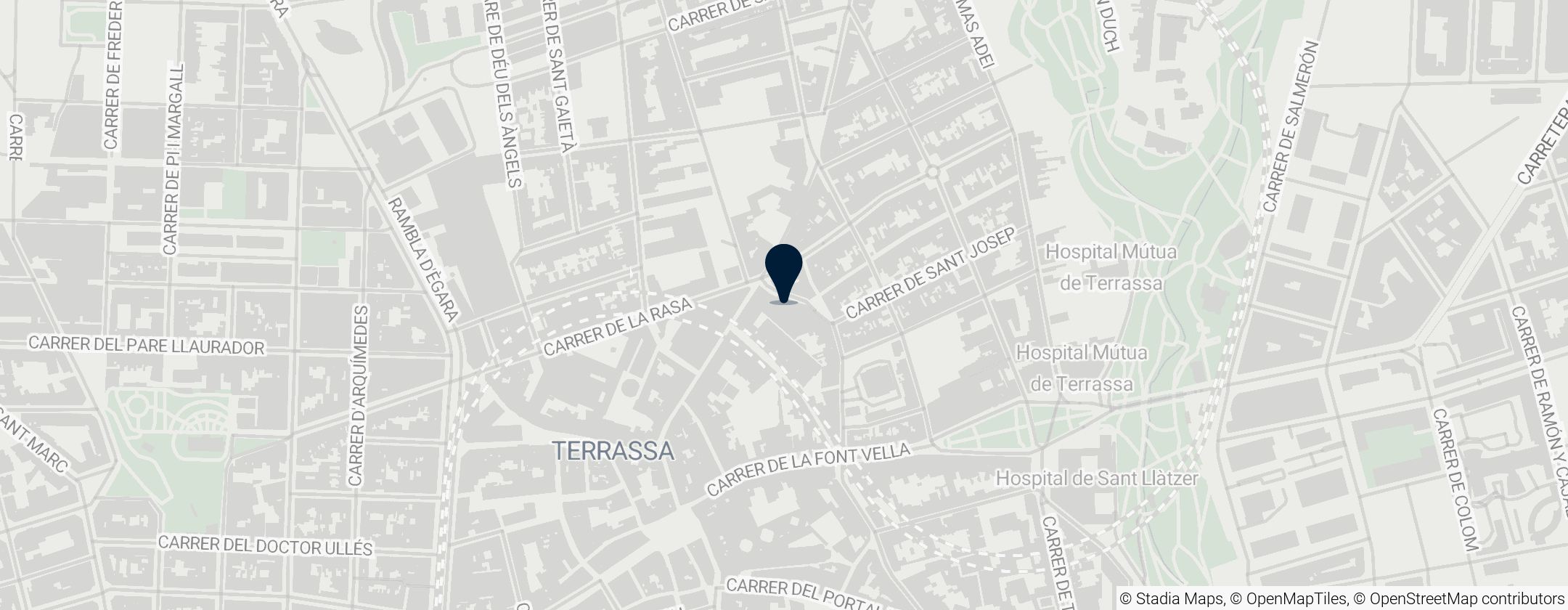 Map of Minyons de Terrassa