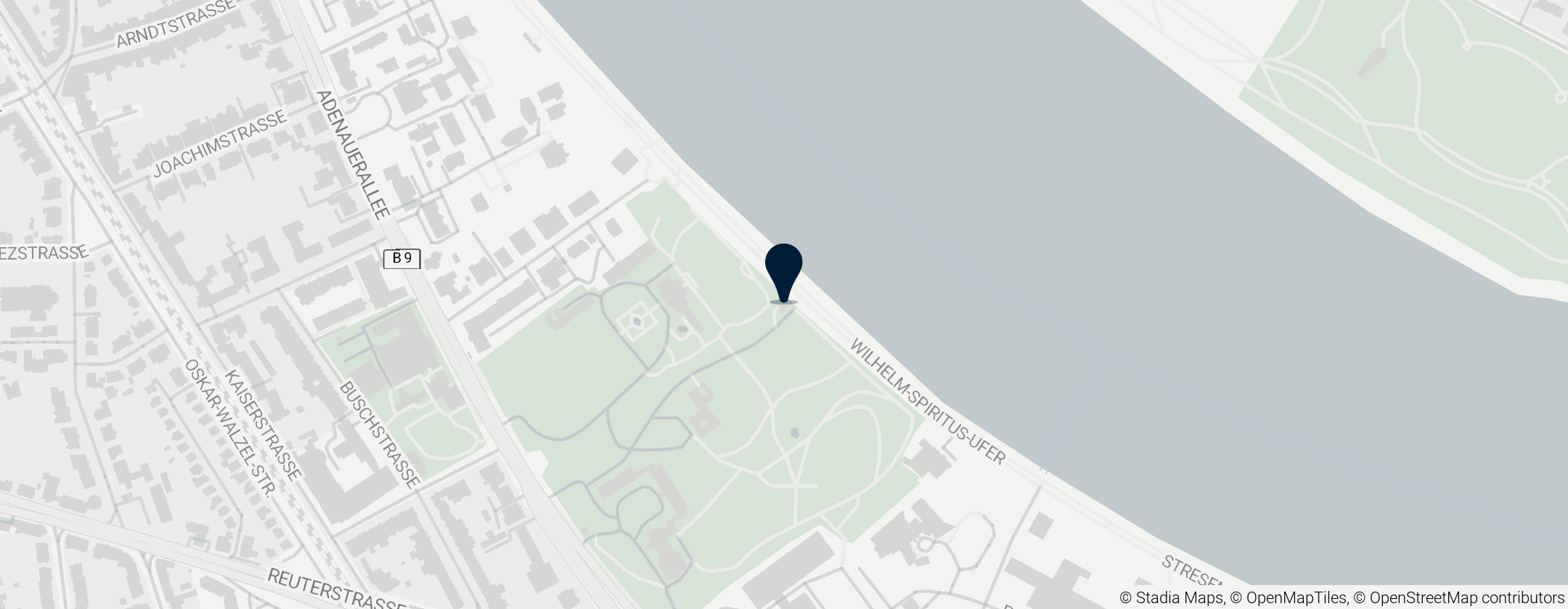 Map of Kanzler-Teehaus