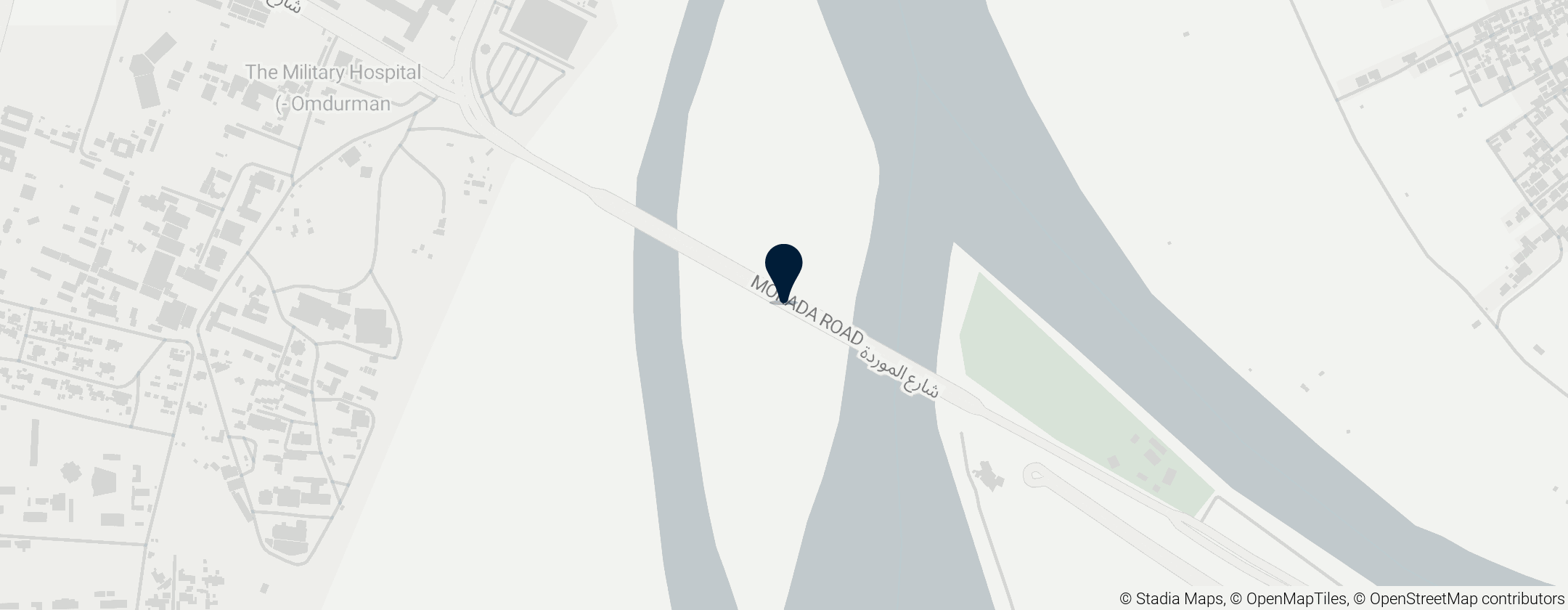 Map of Puente Omdurman