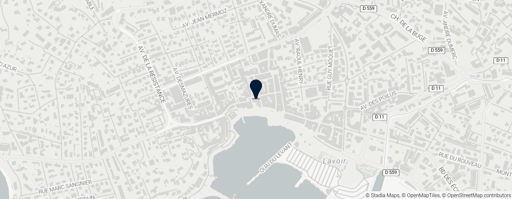 Map of Saint Nazaire Church