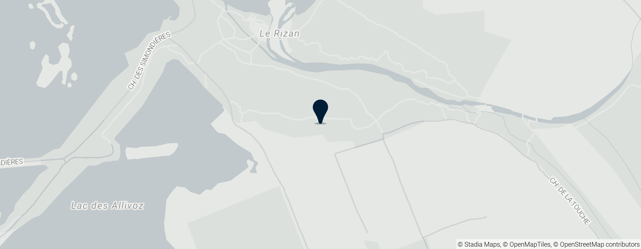 Map of Grand parc de Miribel-Jonage