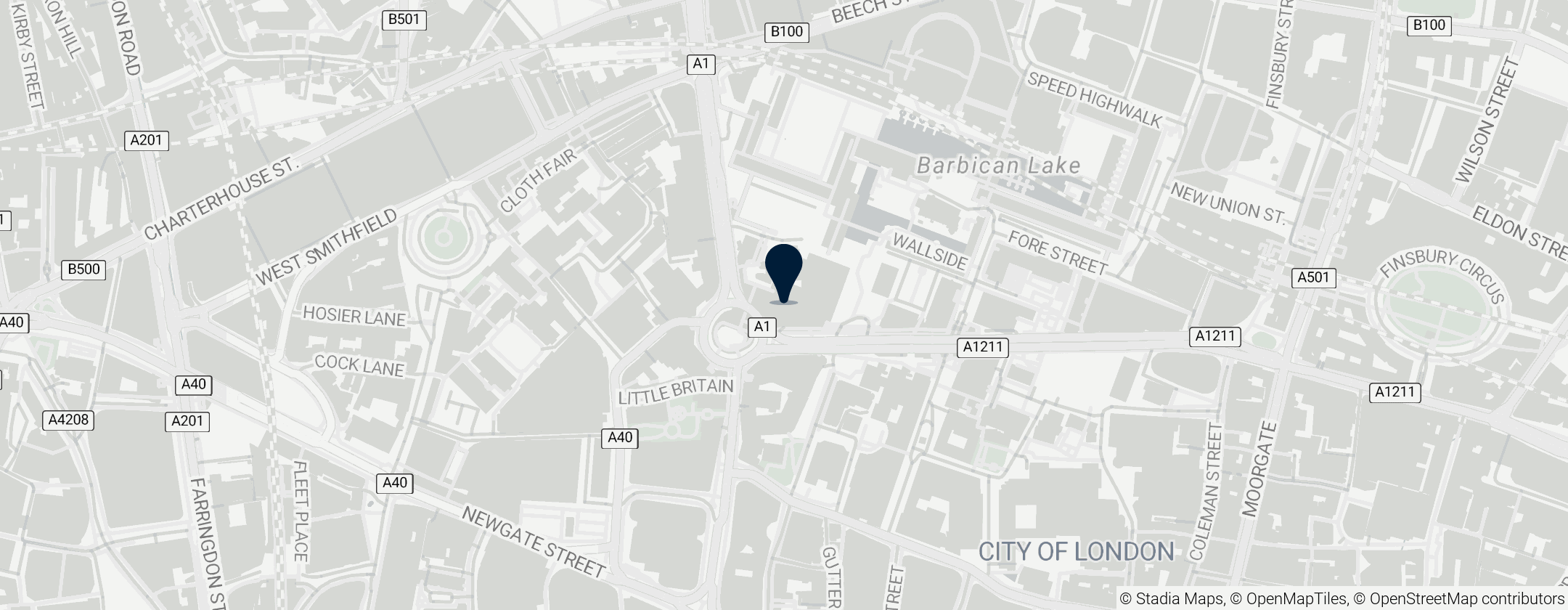 Map of 倫敦博物館