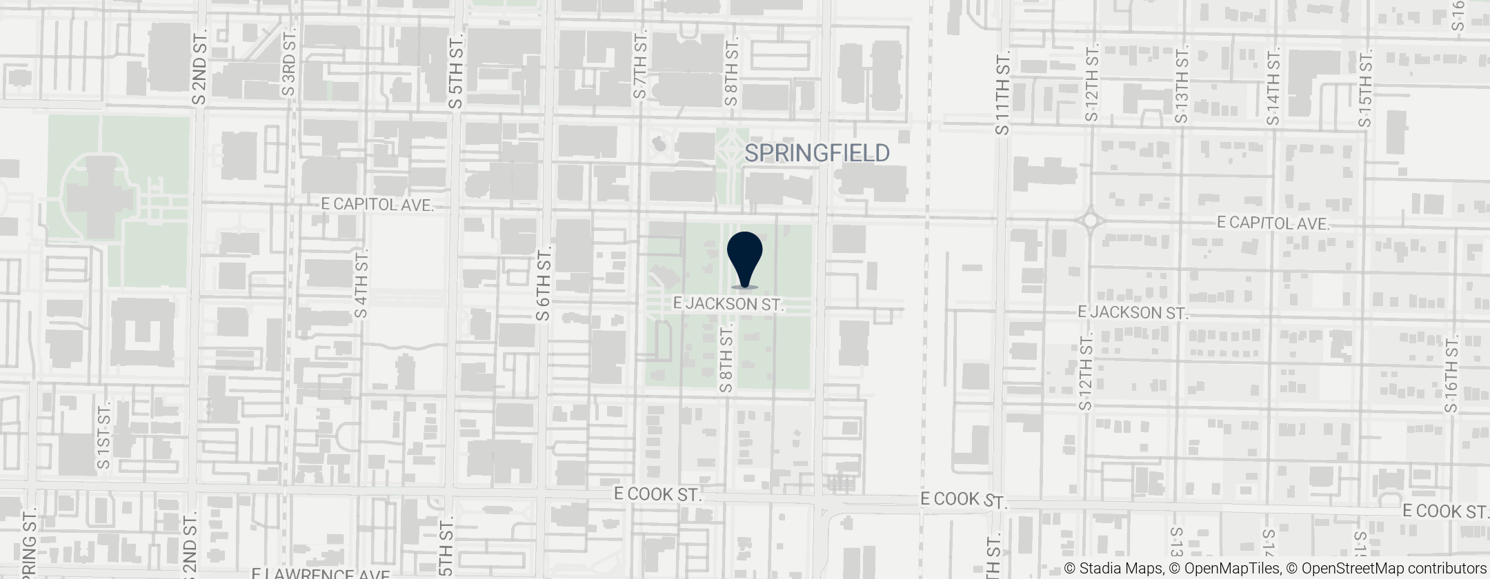 Map of Lincoln's Home