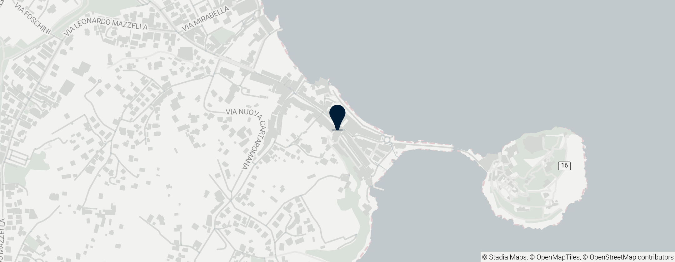 Map of Chiesa di San Giovan Giuseppe della Croce