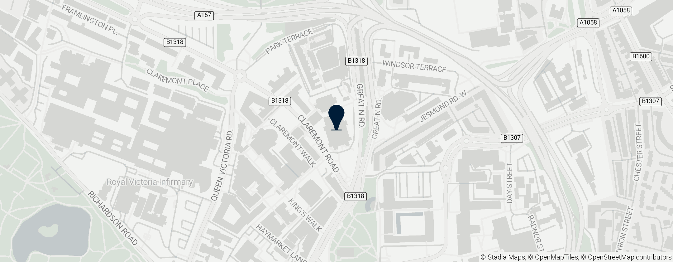 Map of Great North Museum: Hancock